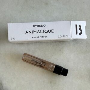 Byredo Animalique Sample Vial — Nude and Black